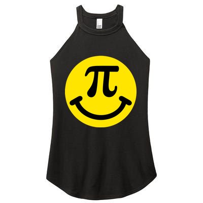 Pi Day Smiley Face 3.14 Math Geek Women's Perfect Tri Rocker Tank