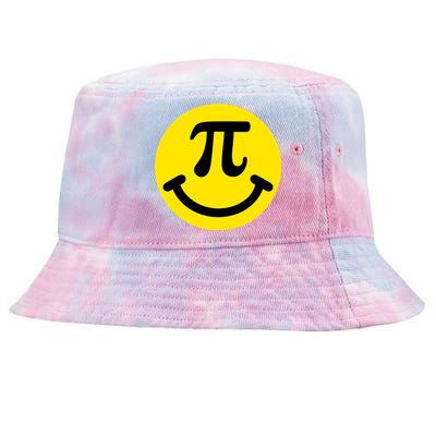 Pi Day Smiley Face 3.14 Math Geek Tie-Dyed Bucket Hat