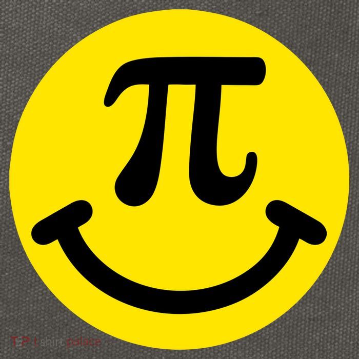 Pi Day Smiley Face 3.14 Math Geek Cotton Canvas Backpack