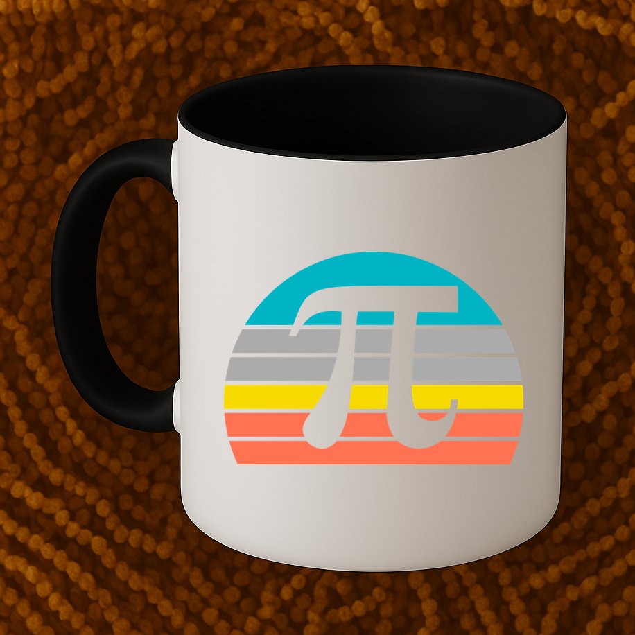 Pi Day Vintage Mug