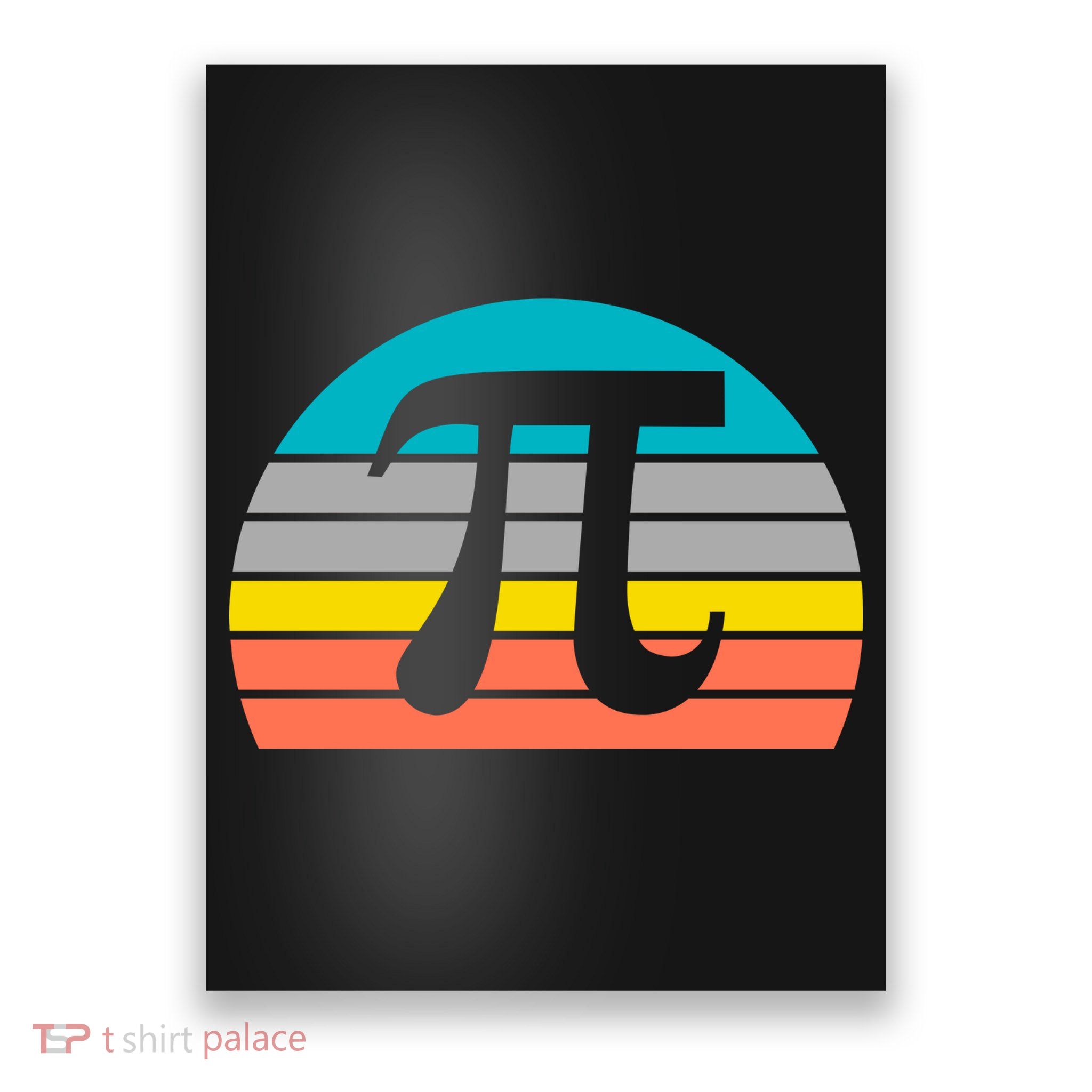 Pi Day Vintage Poster