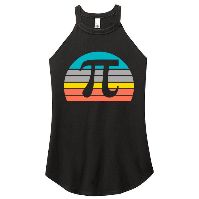 Pi Day Vintage Women's Perfect Tri Rocker Tank