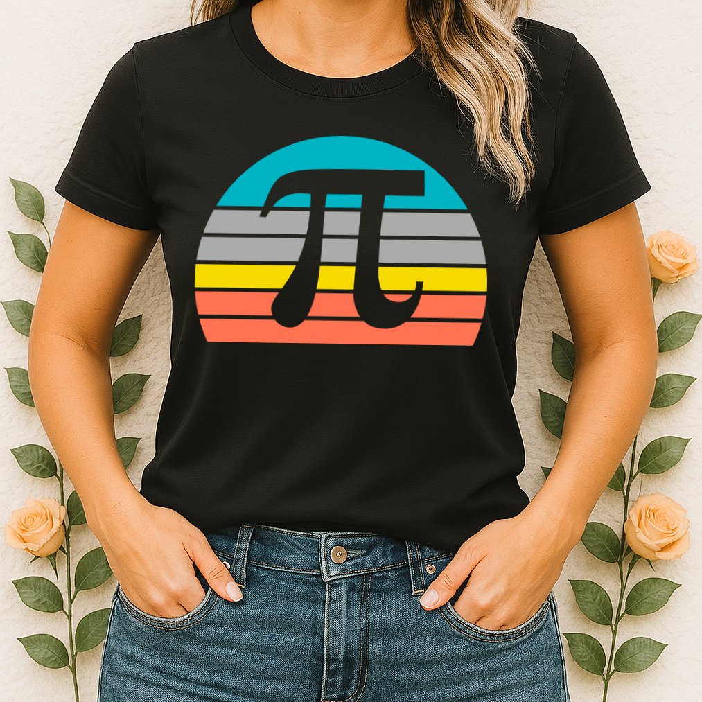 Pi Day Vintage Womens T-Shirt
