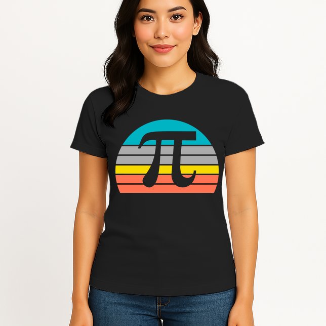 Pi Day Vintage Womens T-Shirt