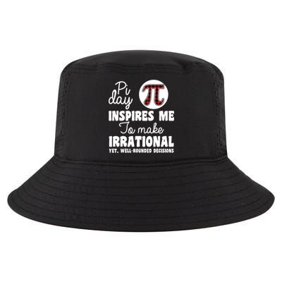 Pi Inspires Me Funny Pi Day 3.14 Cool Comfort Performance Bucket Hat