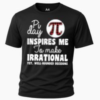 Pi Inspires Me Funny Pi Day 3.14 Performance Shirt