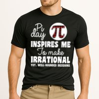 Pi Inspires Me Funny Pi Day 3.14 Performance Shirt
