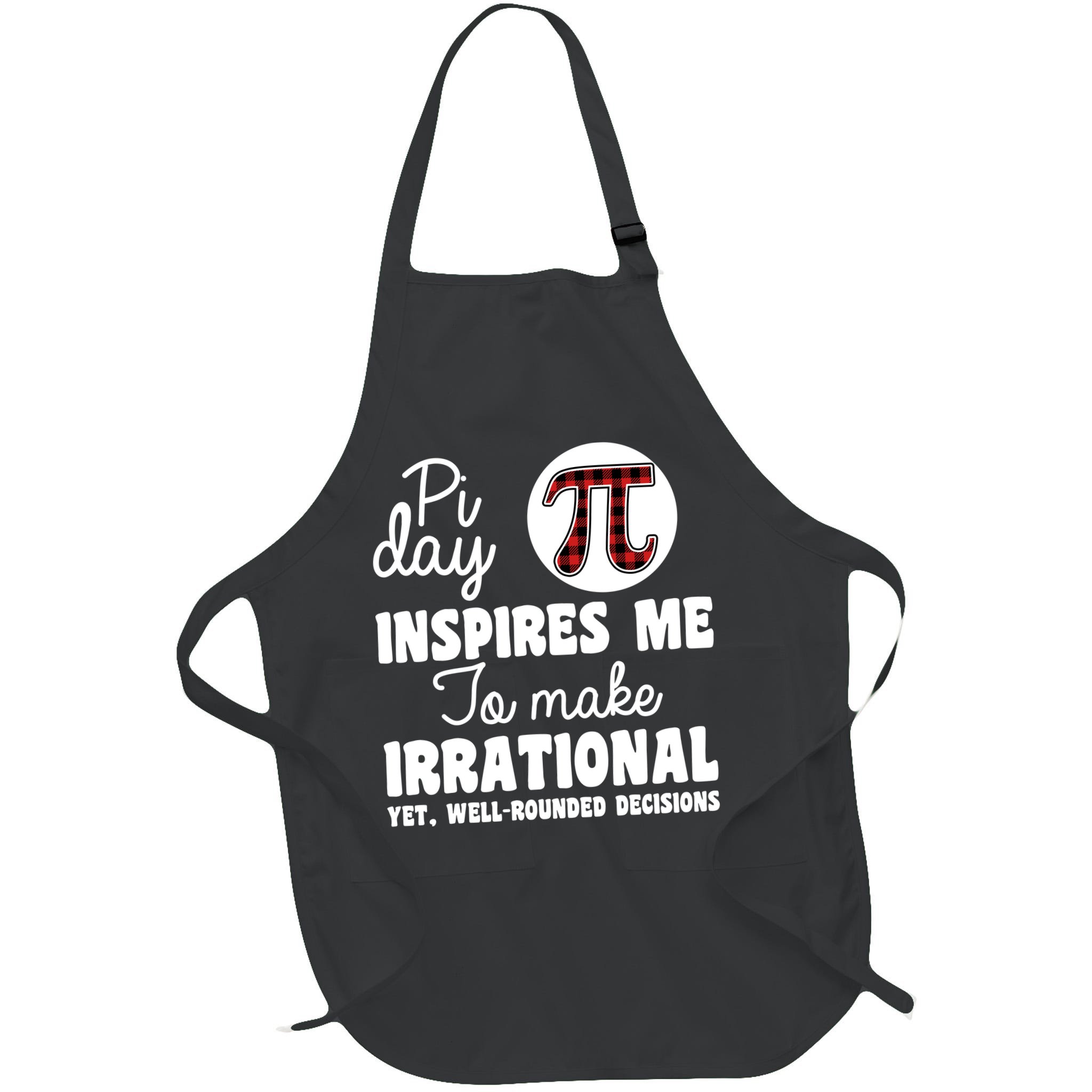 Pi Inspires Me Funny Pi Day 3.14 Apron