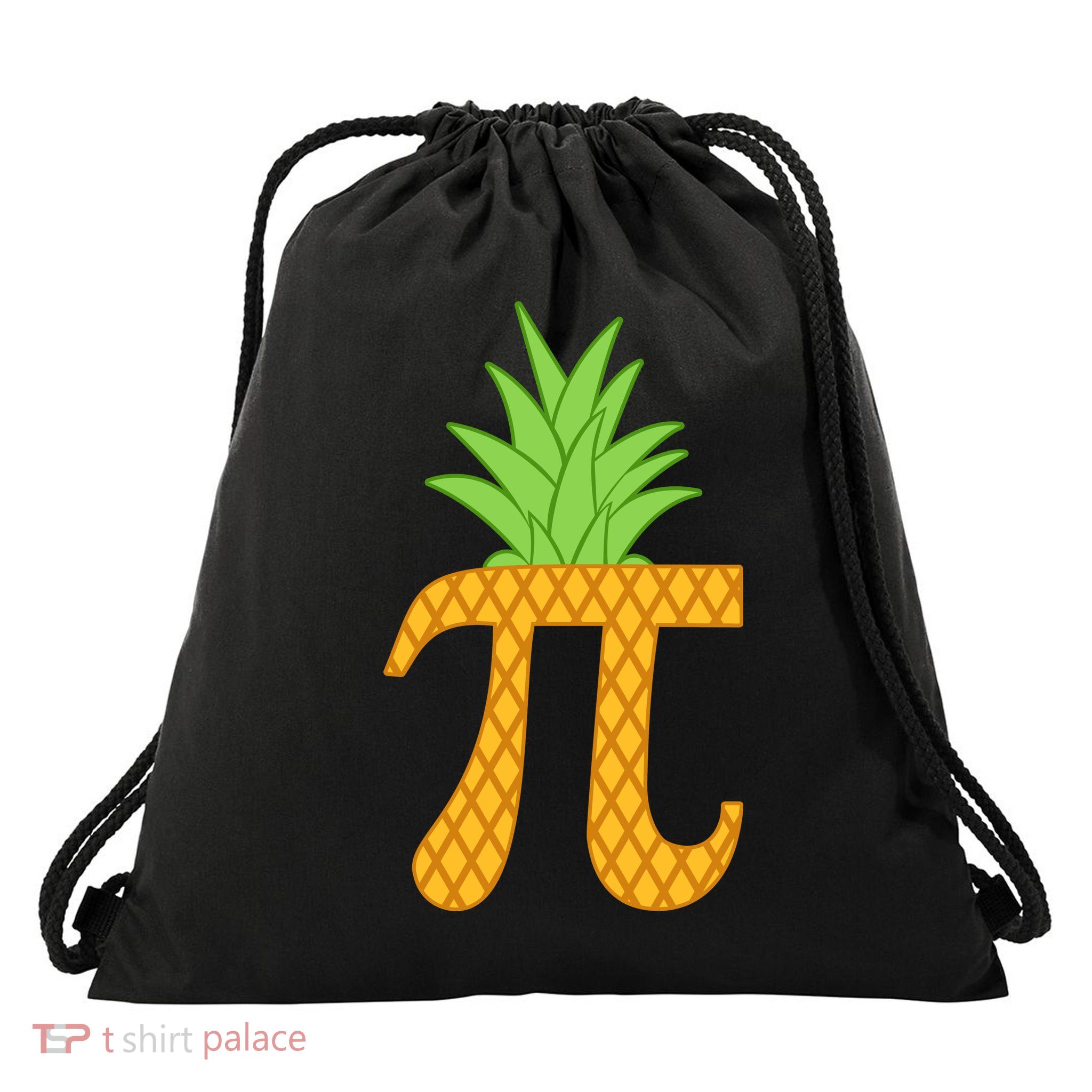 Pi-neapple Drawstring Bag