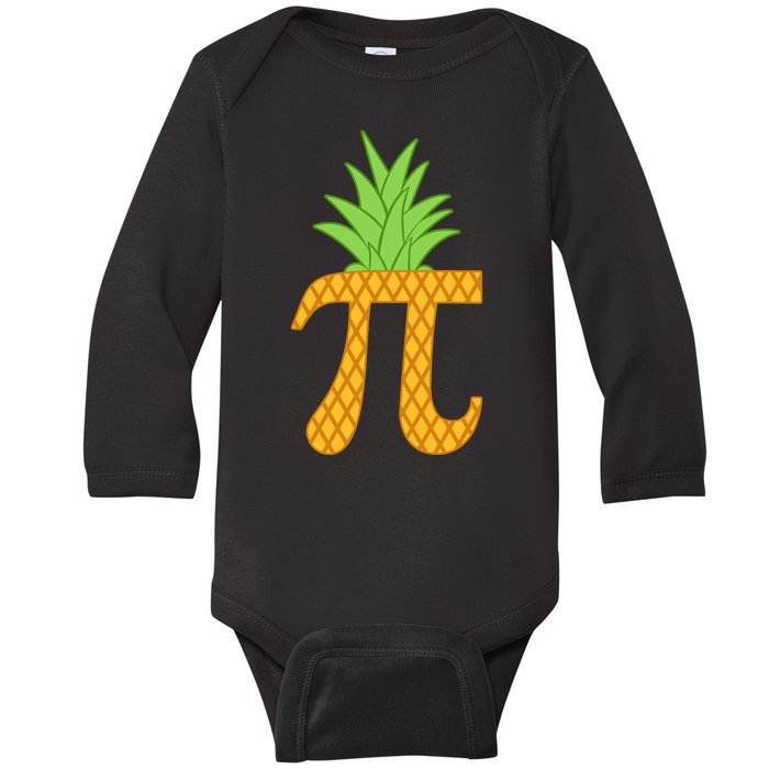 Pi-neapple Baby Long Sleeve Bodysuit