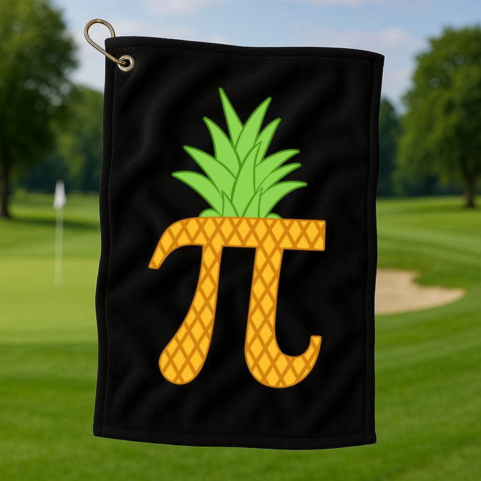 Pi-neapple Golf Towel