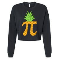 Pi-neapple Cropped Pullover Crew
