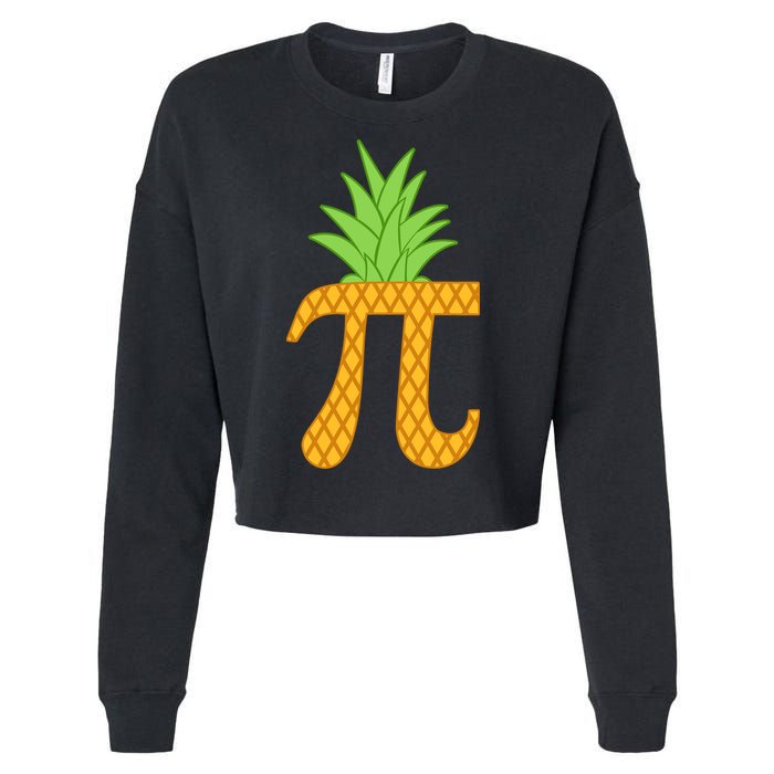 Pi-neapple Cropped Pullover Crew