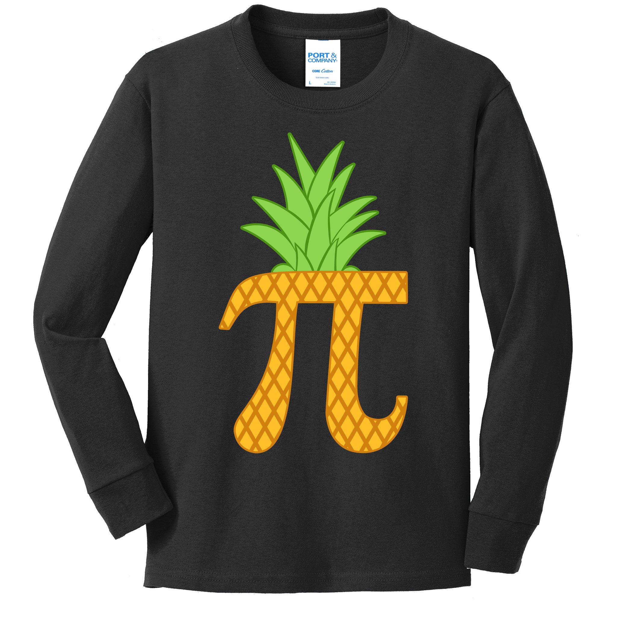 Pi-neapple Kids Long Sleeve Shirt