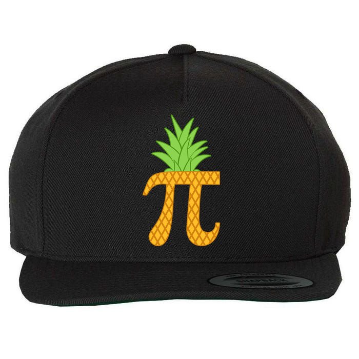 Pi-neapple Wool Snapback Cap