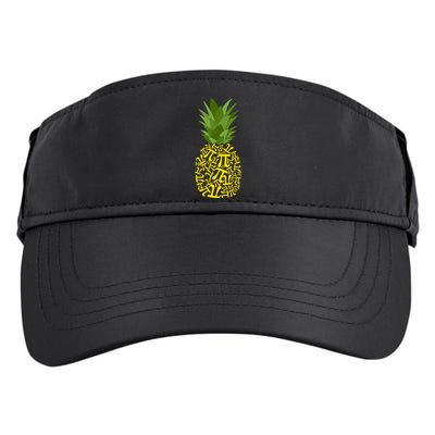 Pi-neapple Pi Day Adult Drive Performance Visor