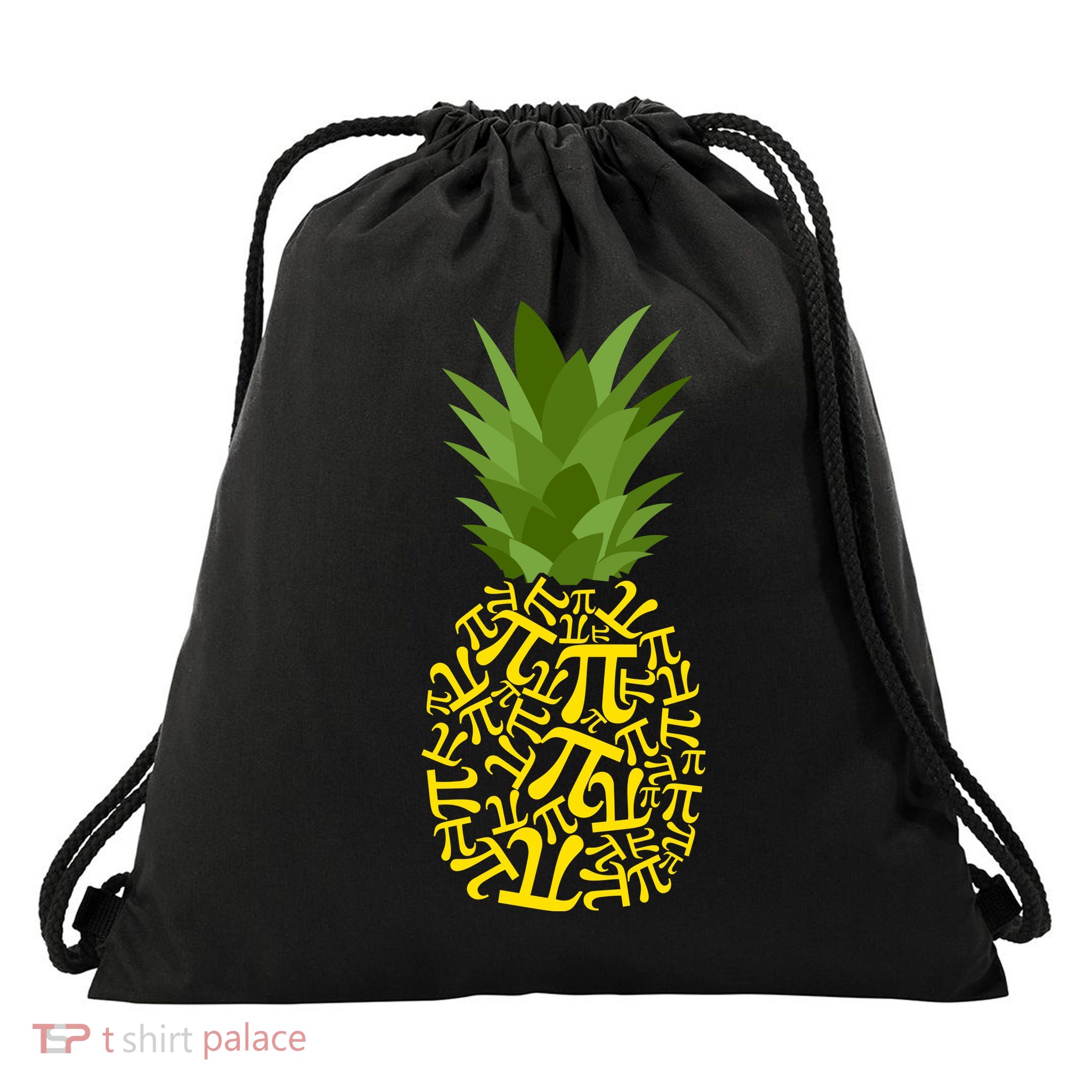 Pi-neapple Pi Day Drawstring Bag