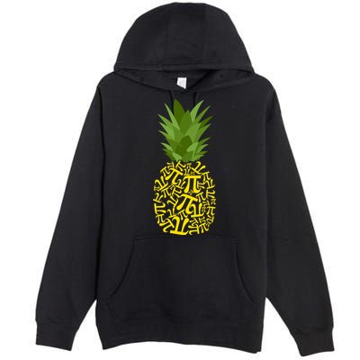Pi-neapple Pi Day Premium Pullover Hoodie