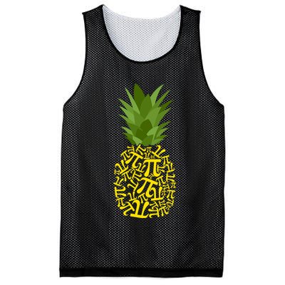 Pi-neapple Pi Day Mesh Reversible Basketball Jersey Tank