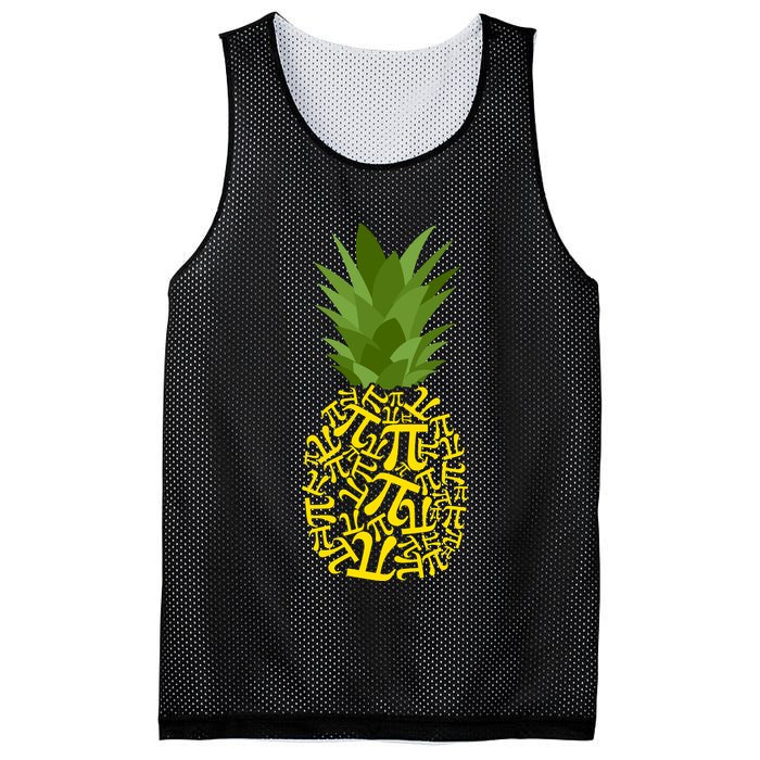 Pi-neapple Pi Day Mesh Reversible Basketball Jersey Tank