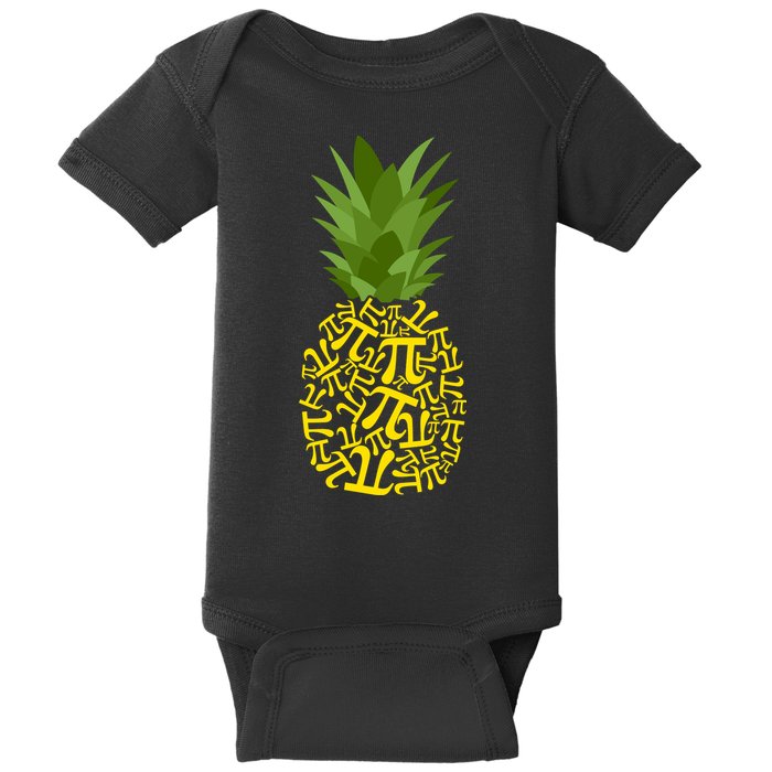 Pi-neapple Pi Day Baby Bodysuit