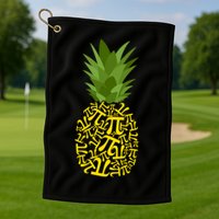 Pi-neapple Pi Day Golf Towel