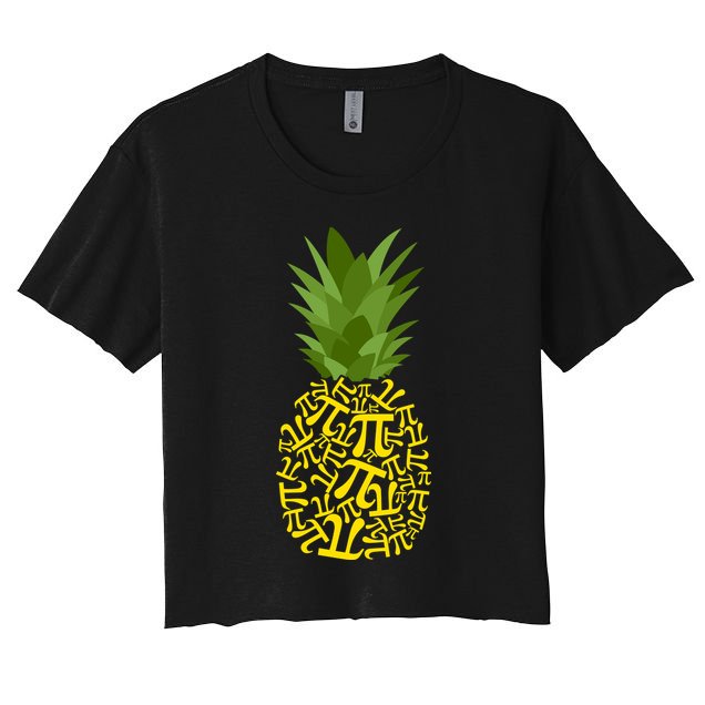 Pi-neapple Pi Day Crop Top