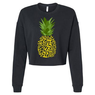 Pi-neapple Pi Day Cropped Pullover Crew