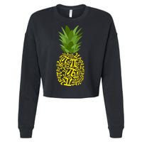 Pi-neapple Pi Day Cropped Pullover Crew