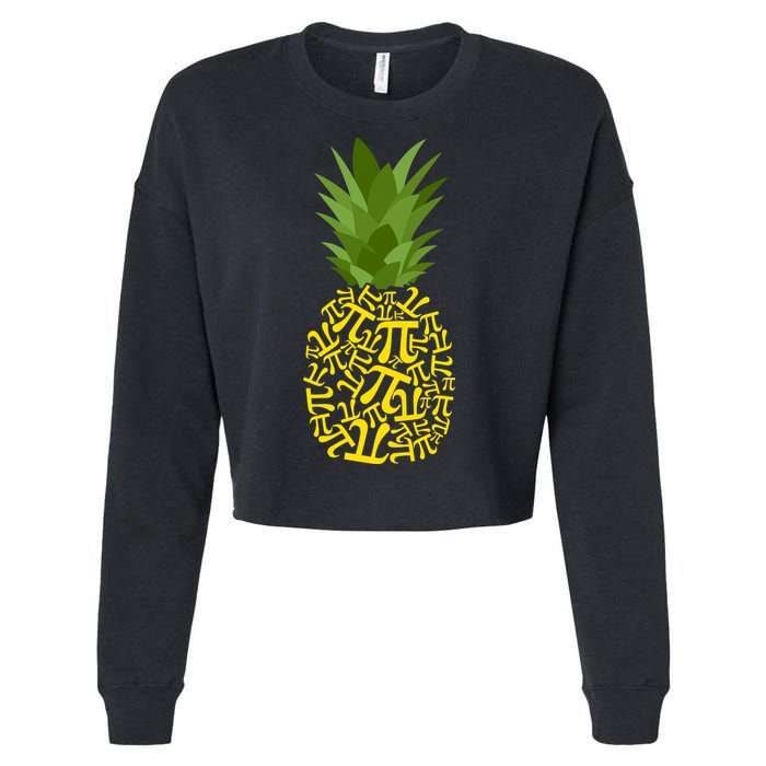 Pi-neapple Pi Day Cropped Pullover Crew