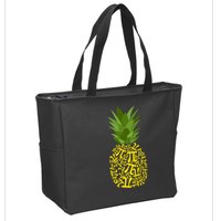 Pi-neapple Pi Day Zip Tote Bag