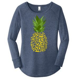 Pi-neapple Pi Day Women's Perfect Tri Tunic Long Sleeve Shirt