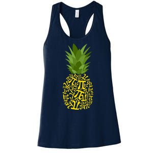 Pi-neapple Pi Day Women's Racerback Tank