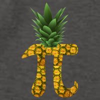 Pi-neapple Pineapple Pi Day Vector Backpack