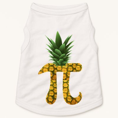 Pi-neapple Pineapple Pi Day Doggie Tank
