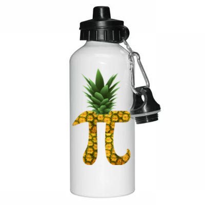 Pi-neapple Pineapple Pi Day Aluminum Water Bottle 