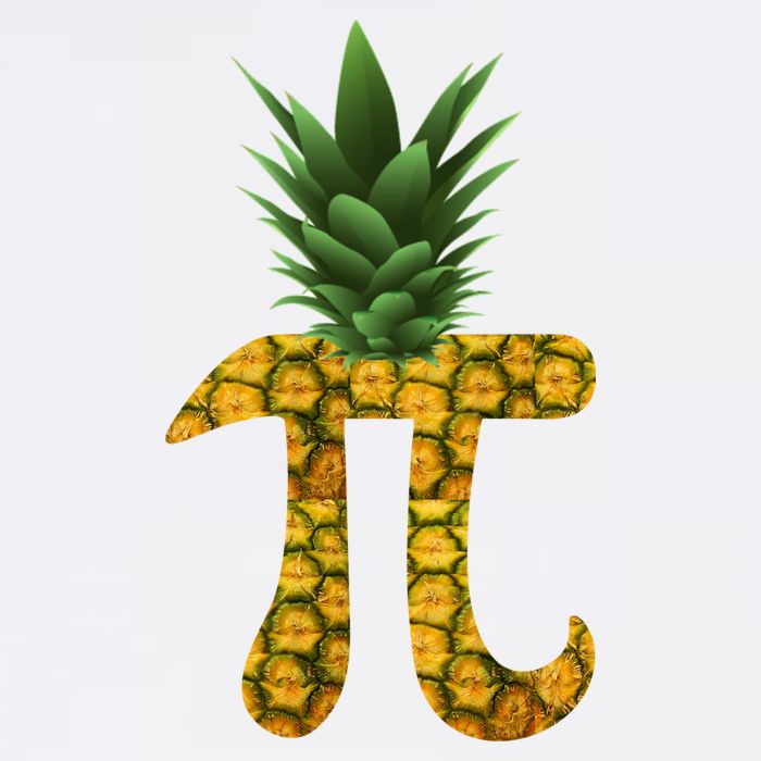 Pi-neapple Pineapple Pi Day Flatbill Hat