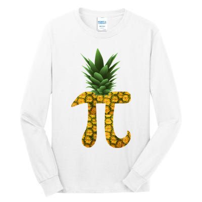 Pi-neapple Pineapple Pi Day Tall Long Sleeve T-Shirt