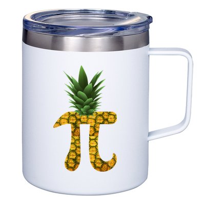 Pi-neapple Pineapple Pi Day 12oz Stainless Steel Coffee Mug