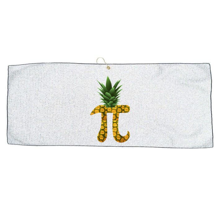 Pi-neapple Pineapple Pi Day Large Microfiber Waffle Golf Towel