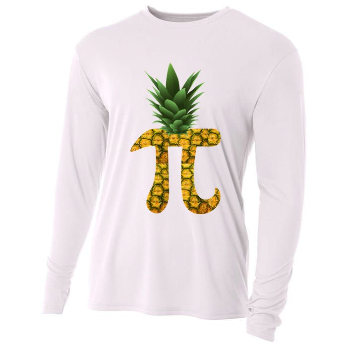Pi-neapple Pineapple Pi Day Cooling Performance Long Sleeve Crew