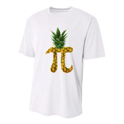 Pi-neapple Pineapple Pi Day Youth Performance Sprint T-Shirt