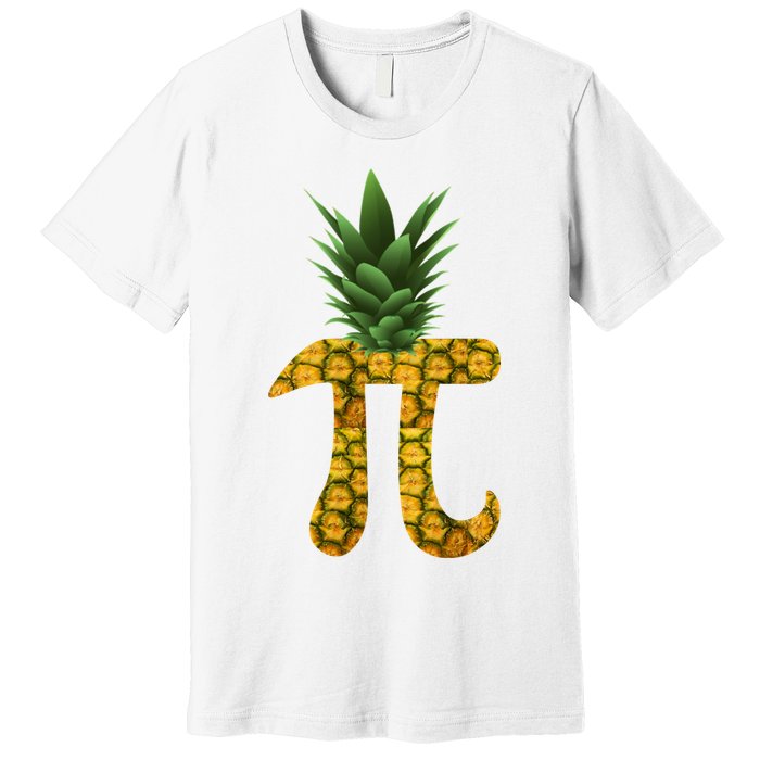 Pi-neapple Pineapple Pi Day Premium T-Shirt