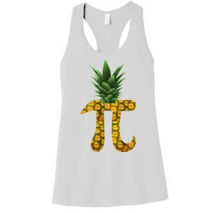 Pi-neapple Pineapple Pi Day Women's Racerback Tank