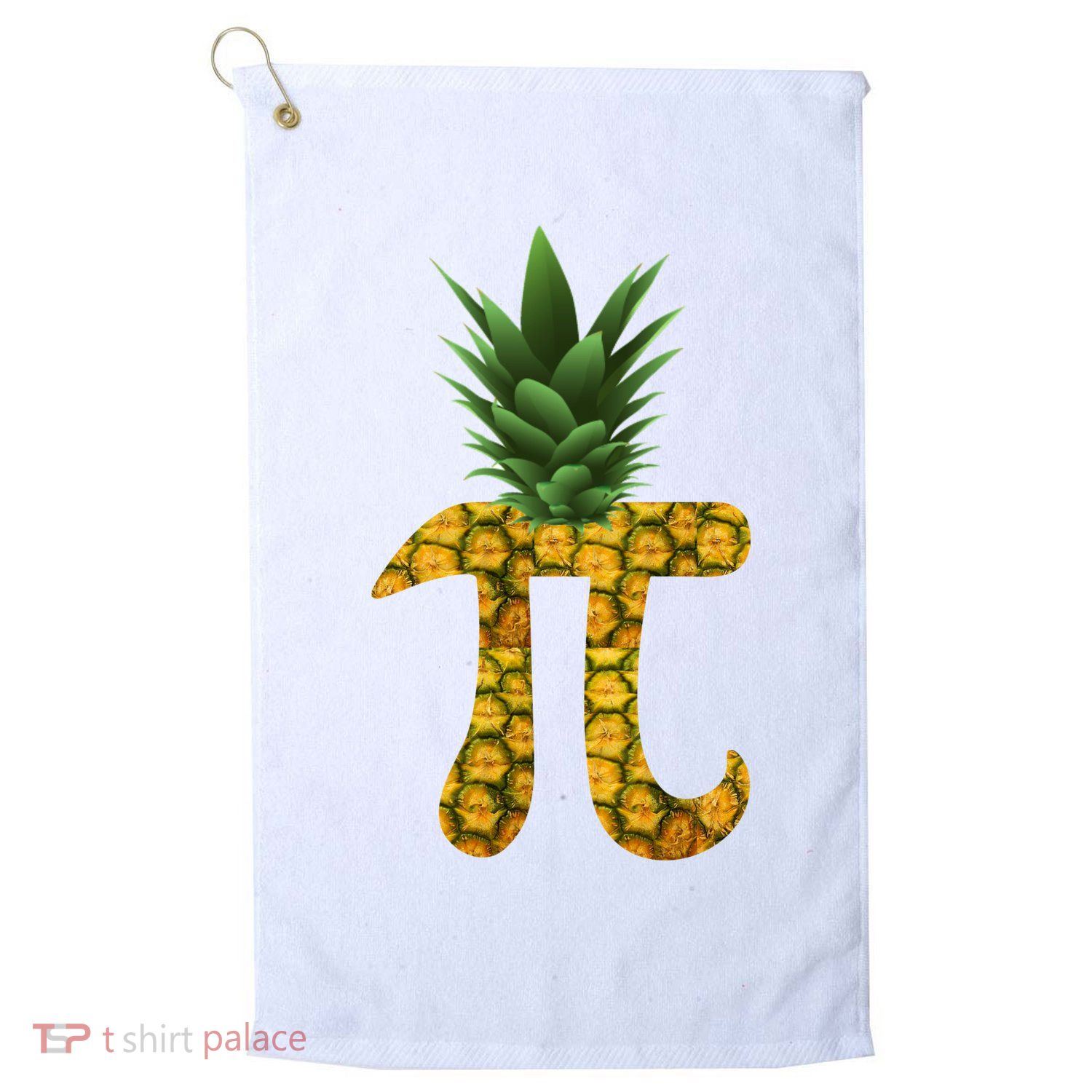 Pi-neapple Pineapple Pi Day Golf Towel