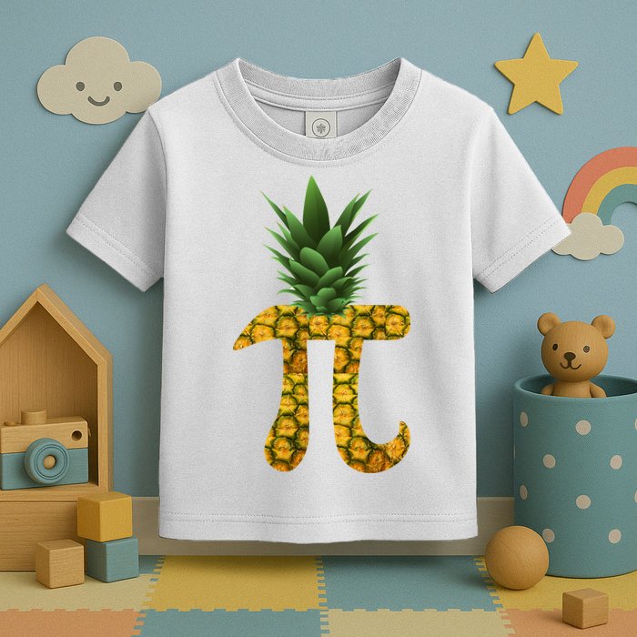 Pi-neapple Pineapple Pi Day Toddler T-Shirt