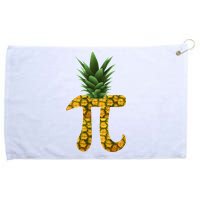 Pi-neapple Pineapple Pi Day Grommeted Golf Towel