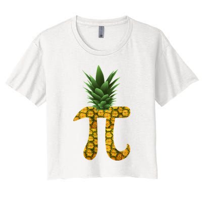 Pi-neapple Pineapple Pi Day Crop Top
