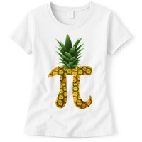 Pi-neapple Pineapple Pi Day Womens T-Shirt