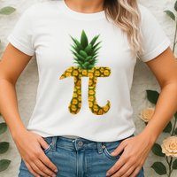 Pi-neapple Pineapple Pi Day Womens T-Shirt